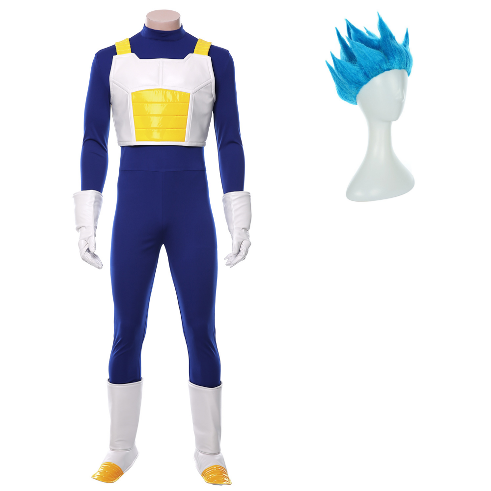Anime DRAGON BALL Dragonball Z Vegeta IV Outfit Cosplay Costume Halloween Carnival Suit