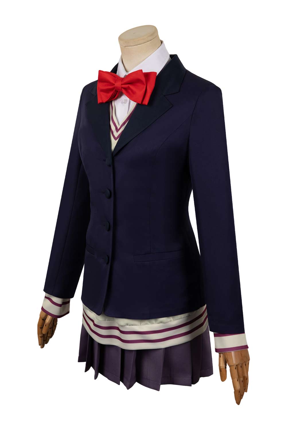 Anime Dandadan Aira Shiratori Women Blue Uniform Dress Outfits Halloween Carnival Suit Cosplay Costume