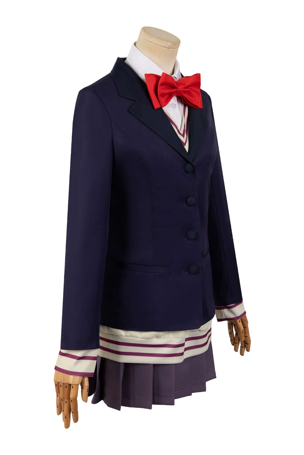 Anime Dandadan Aira Shiratori Women Blue Uniform Dress Outfits Halloween Carnival Suit Cosplay Costume