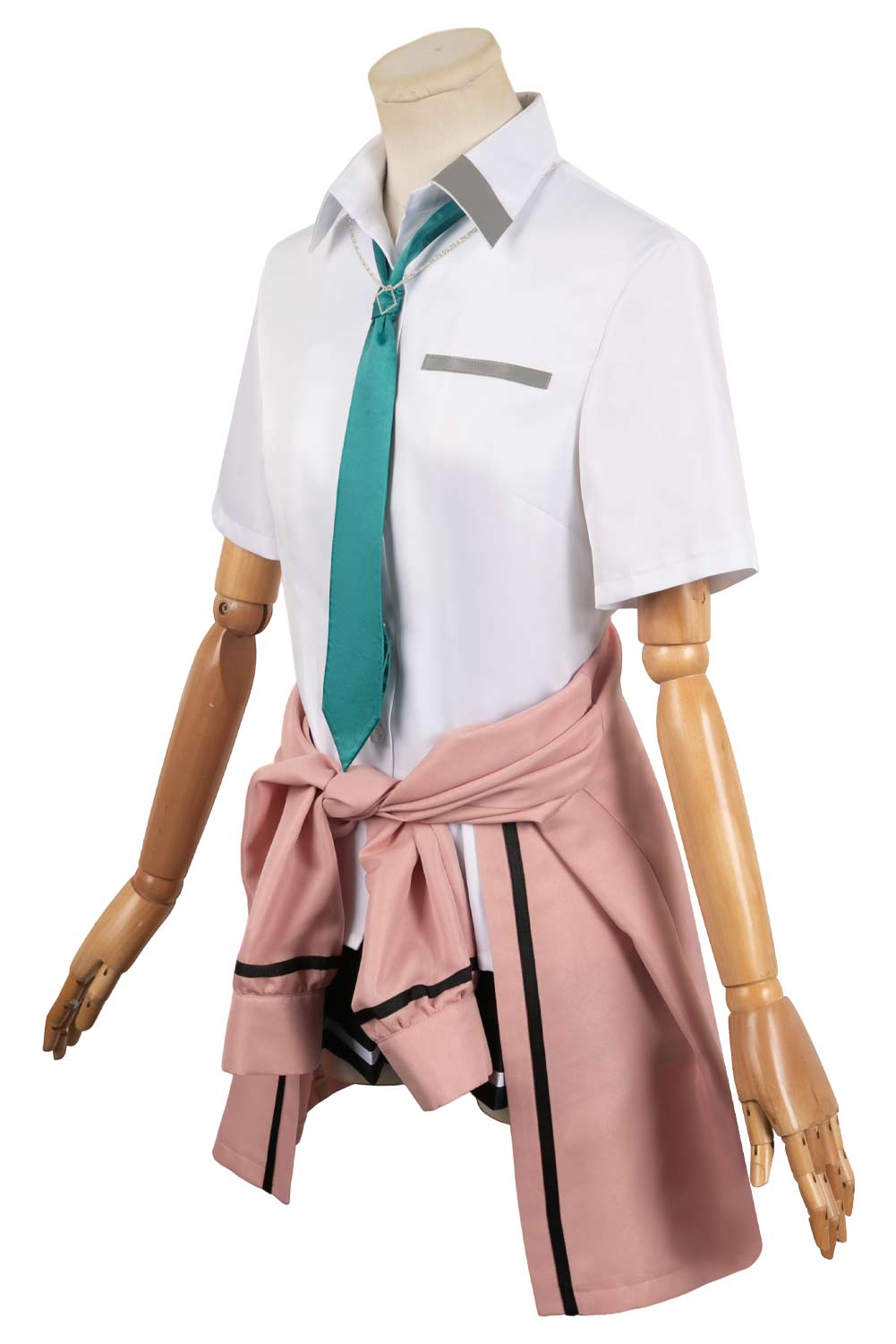 Anime Days with My Stepsister Saki Ayase Pink Uniform Set Outfits Halloween Carnival Suit Cosplay Costume