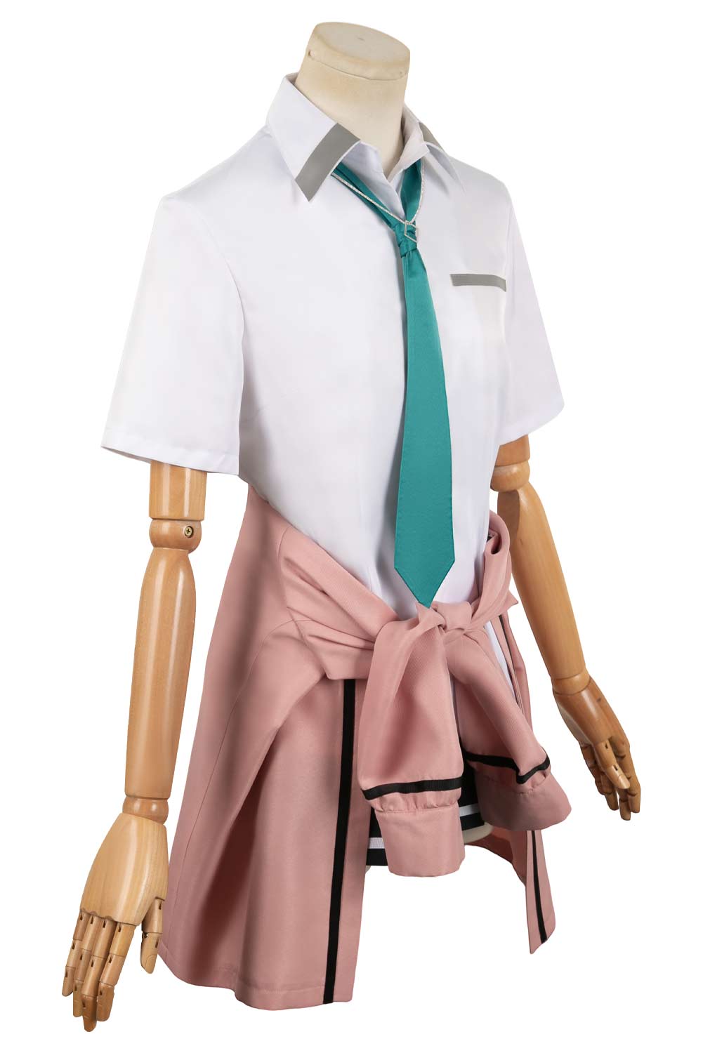 Anime Days with My Stepsister Saki Ayase Pink Uniform Set Outfits Halloween Carnival Suit Cosplay Costume
