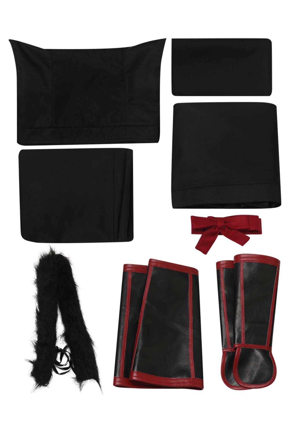 Anime Delicious in Dungeon Izutsumi Black Outfits Halloween Carnival Suit Cosplay Costume