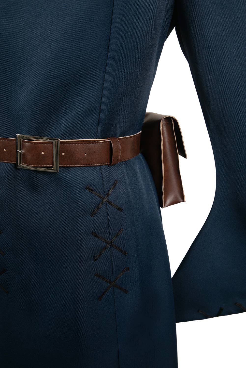 Anime Delicious in Dungeon Marcille Donato Dark Blue Dress Set Outfits Halloween Carnival Suit Cosplay Costume