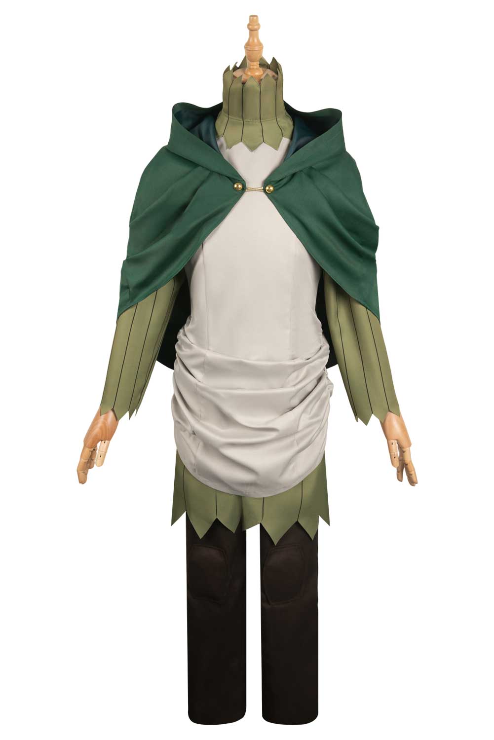 Anime Delicious in Dungeon Mithrun Green Outfits Halloween Carnival Suit Cosplay Costume 