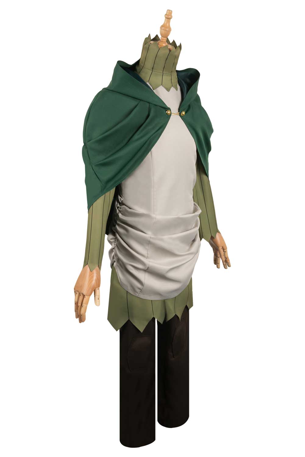 Anime Delicious in Dungeon Mithrun Green Outfits Halloween Carnival Suit Cosplay Costume 