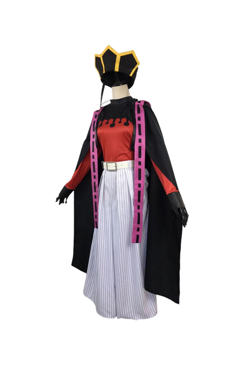 Anime Demon Slayer: Kimetsu no Yaiba Douma Outfits Halloween Carnival Suit Cosplay Costume