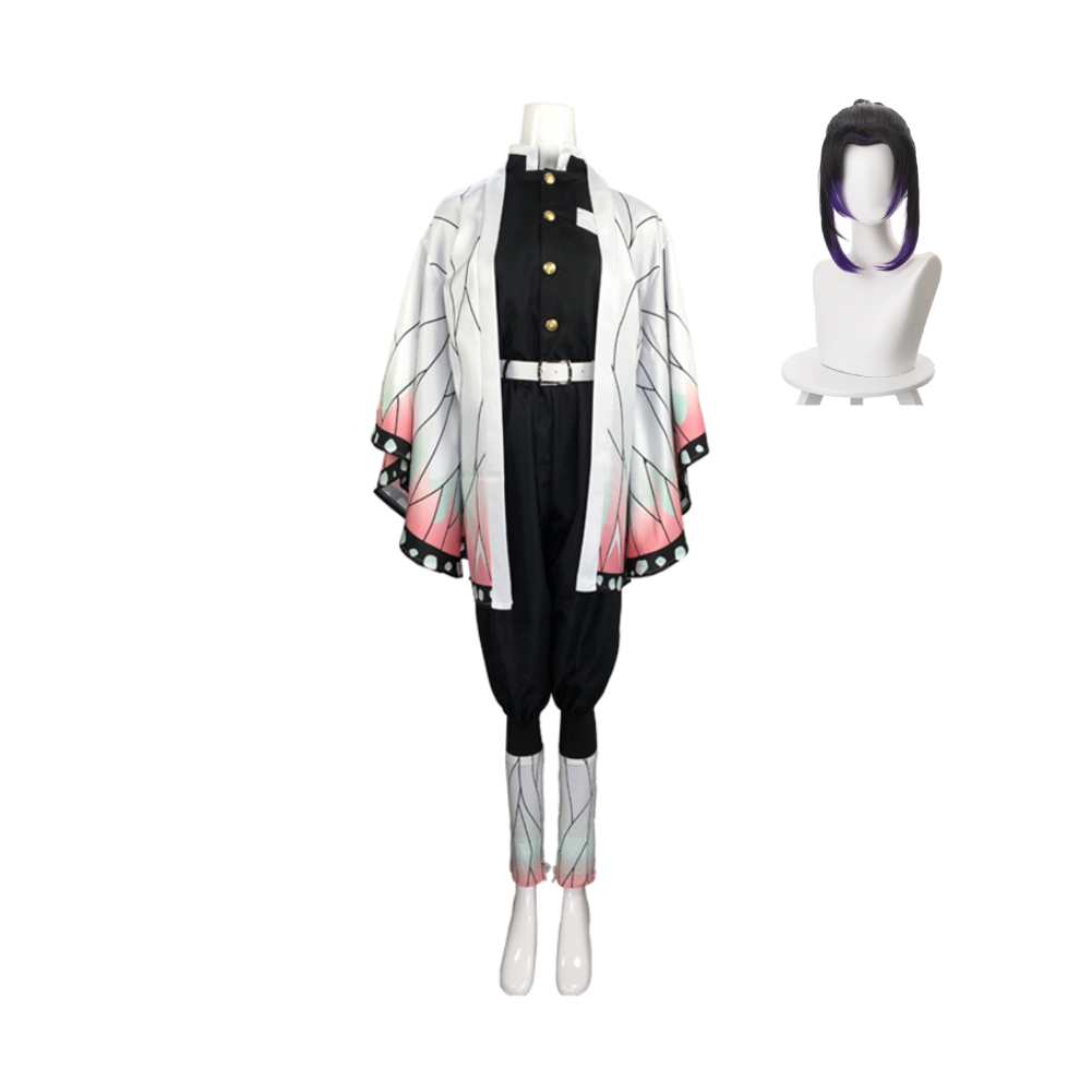 Anime Demon Slayer Kochou Shinobu Halloween Cosplay Costume