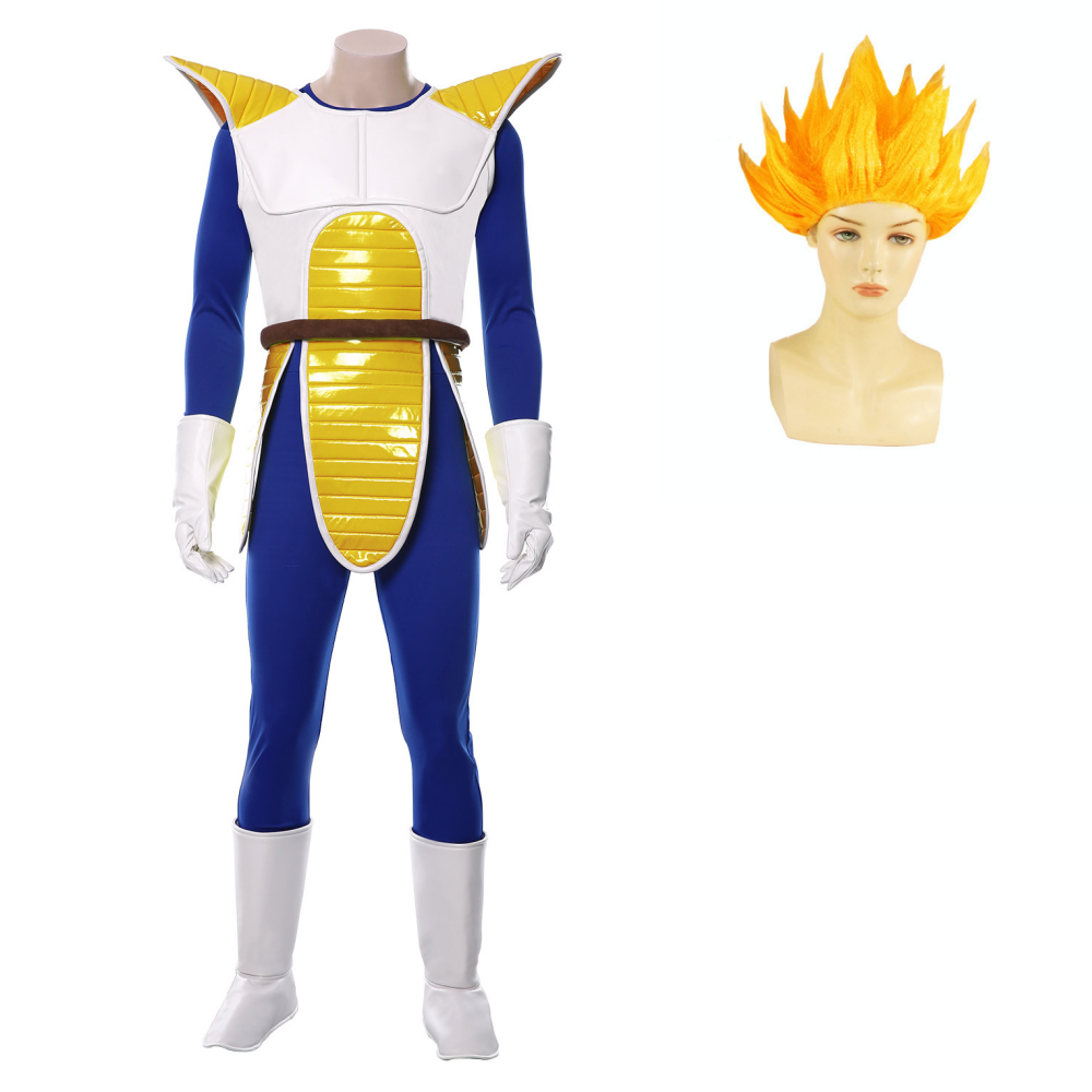 Anime Dragonball Dragon Ball Z Vegeta Outfits Halloween Carnival Suit Cosplay Costume