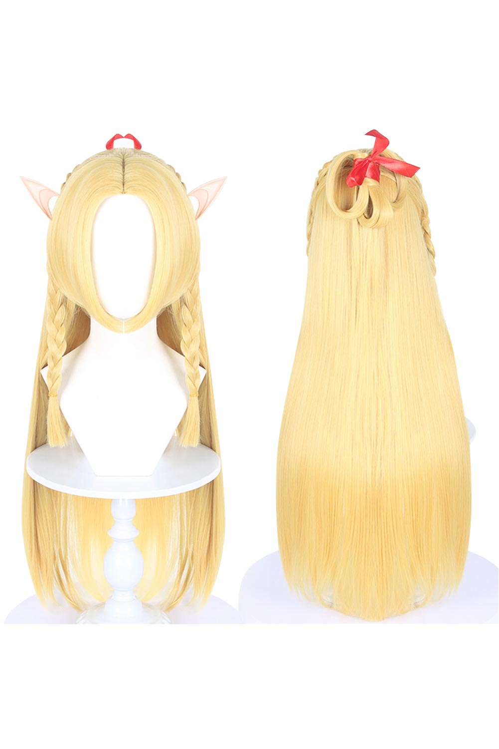 Anime Dungeon Meshi Marcille Donato Cosplay Wig Heat Resistant Synthetic Hair Halloween Costume Accessories