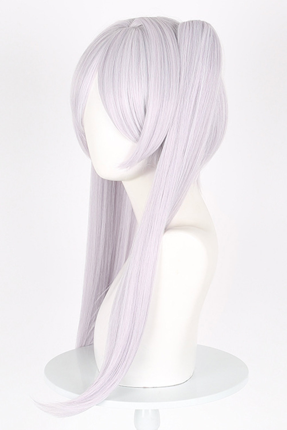 Anime Frieren: Beyond Journey's End Frieren Cosplay Wig and Ear Heat Resistant Synthetic Hair Halloween Costume Accessories