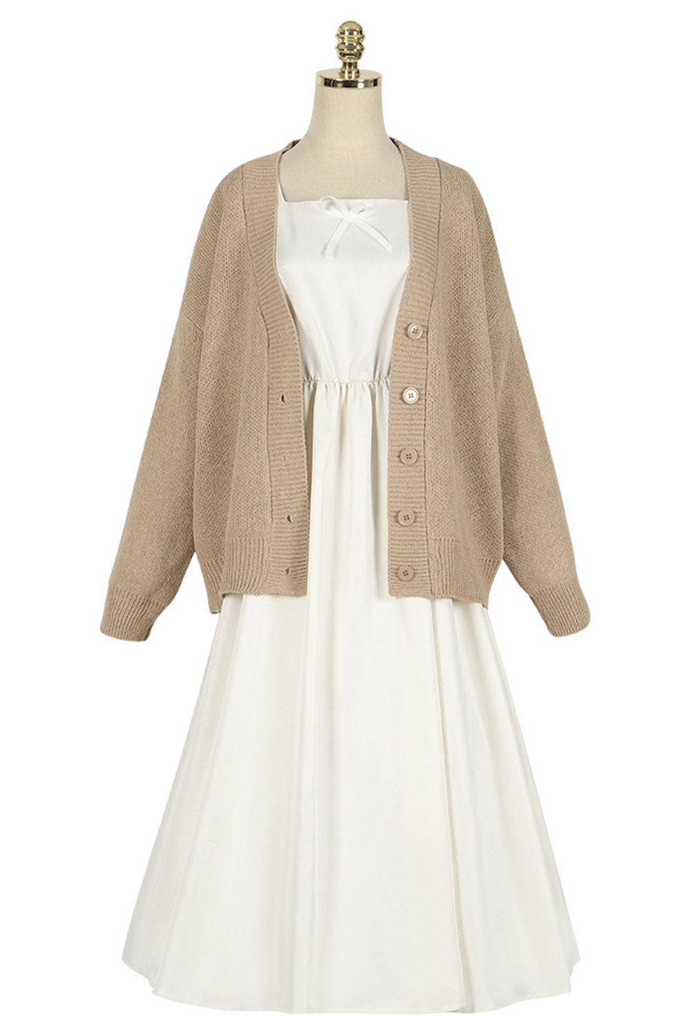 Anime Frieren: Beyond Journey's End Frieren Sweater Dress Outfits Halloween Carnival Suit Cosplay Costume