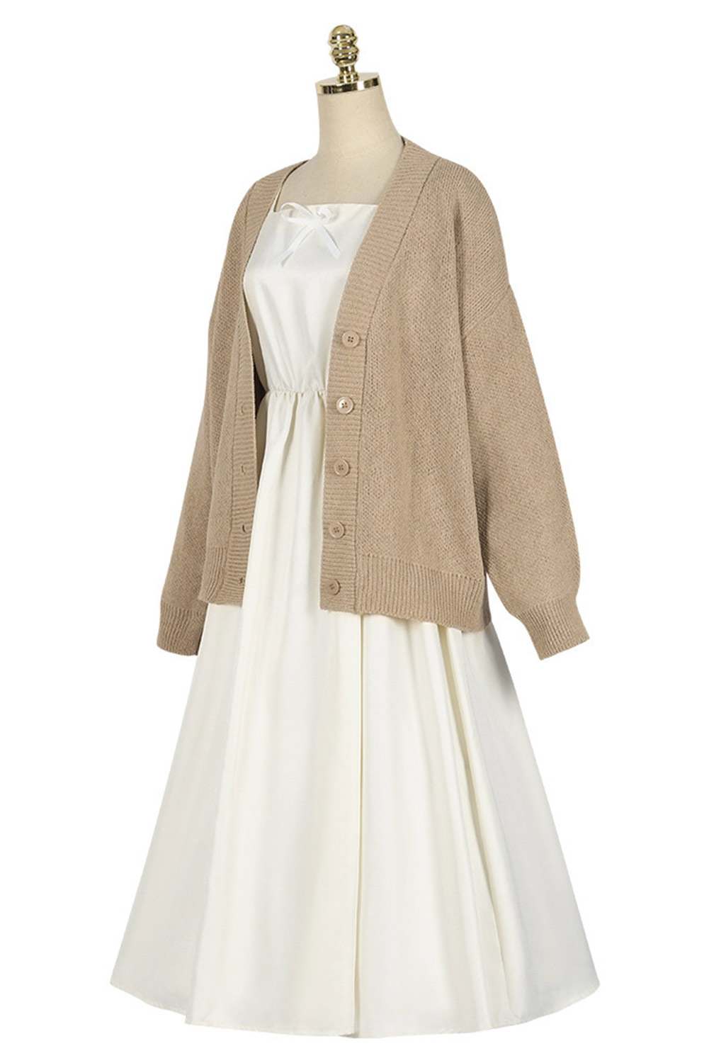 Anime Frieren: Beyond Journey's End Frieren Sweater Dress Outfits Halloween Carnival Suit Cosplay Costume