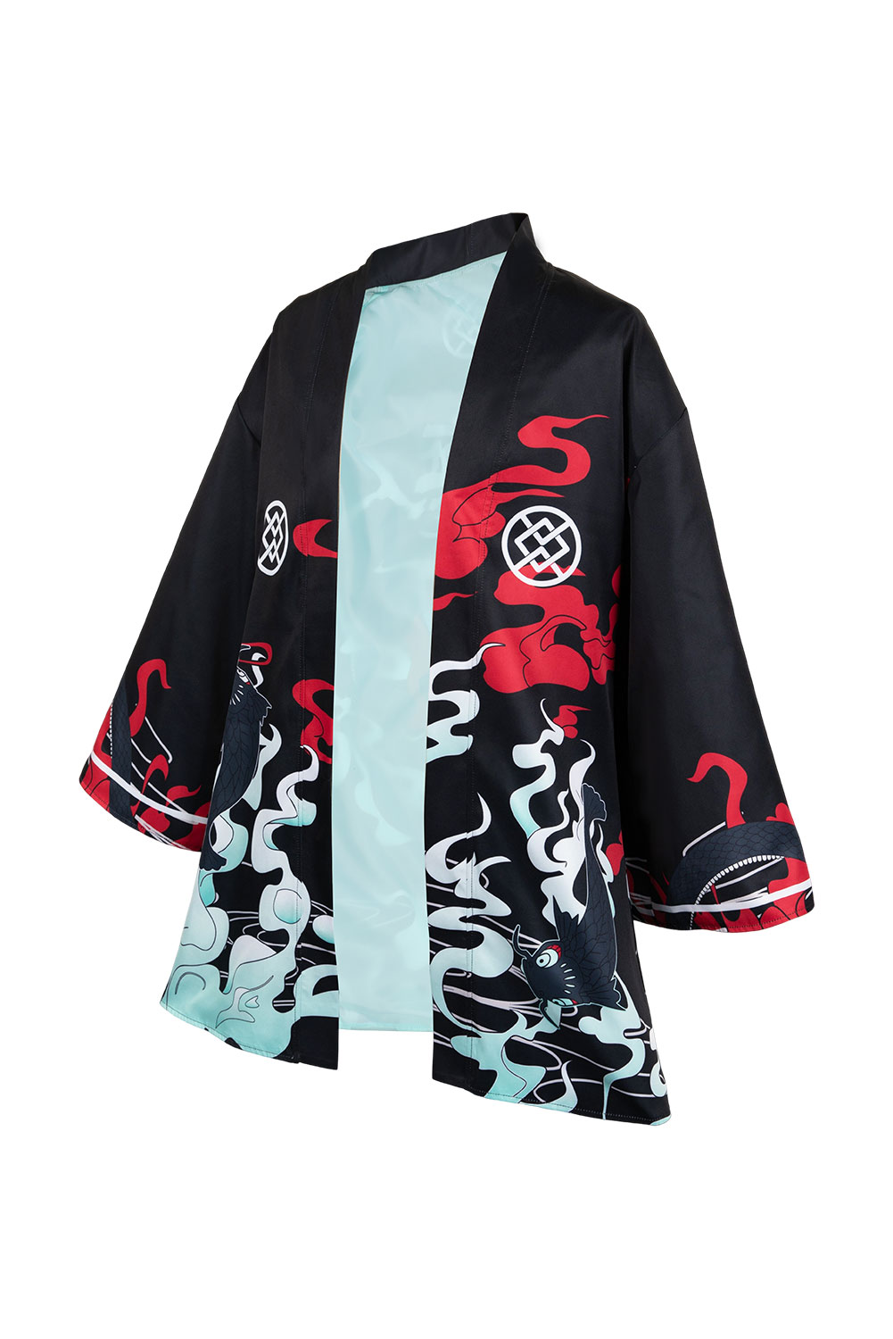 Anime Girls Band Cry 2024 Nina Iseri Printed Haori Coat Outfits Halloween Carnival Suit Cosplay Costume