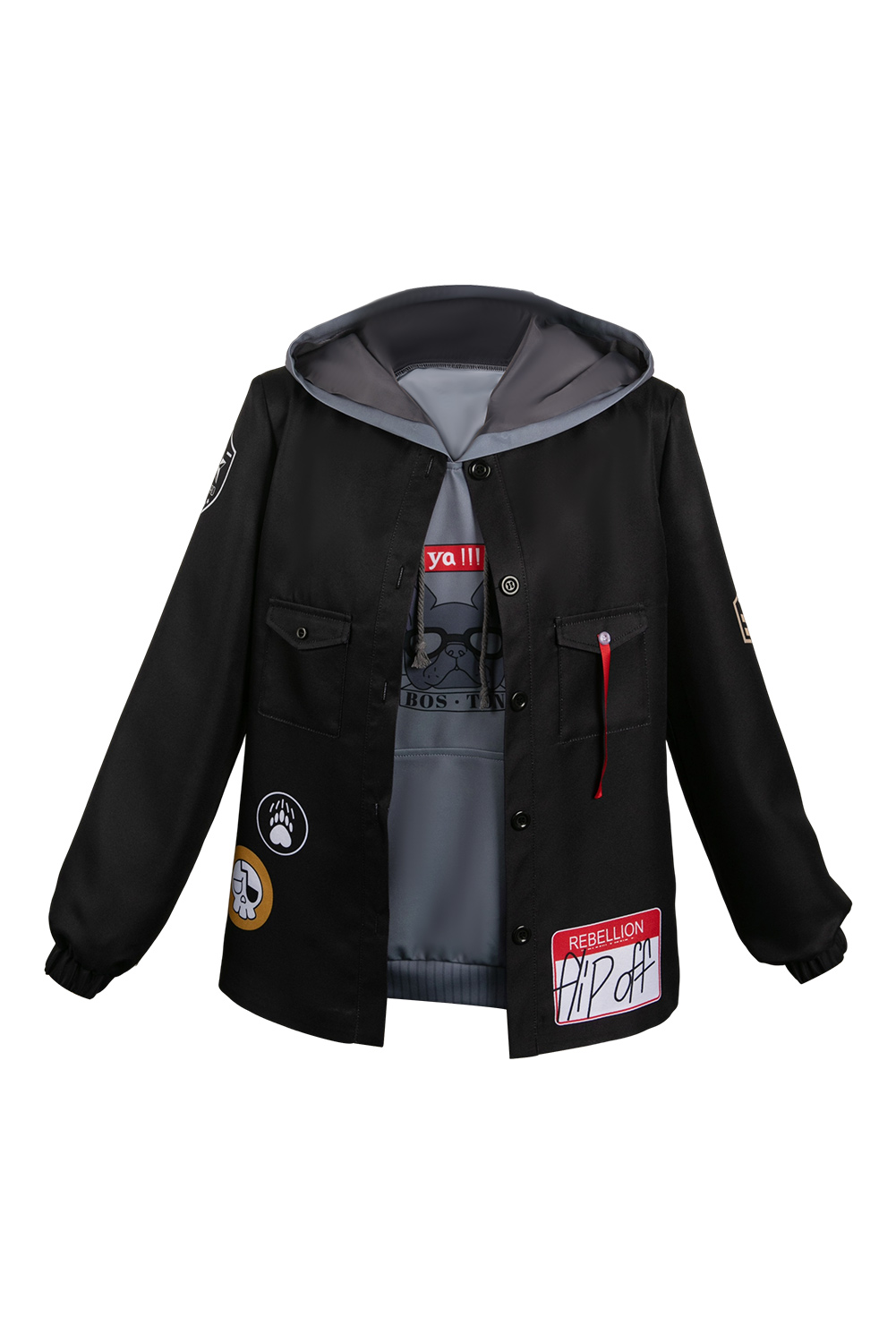 Anime Girls Band Cry Momoka Kawaragi Jacket Hoodie Set Outfits Halloween Carnival Suit Cosplay Costume