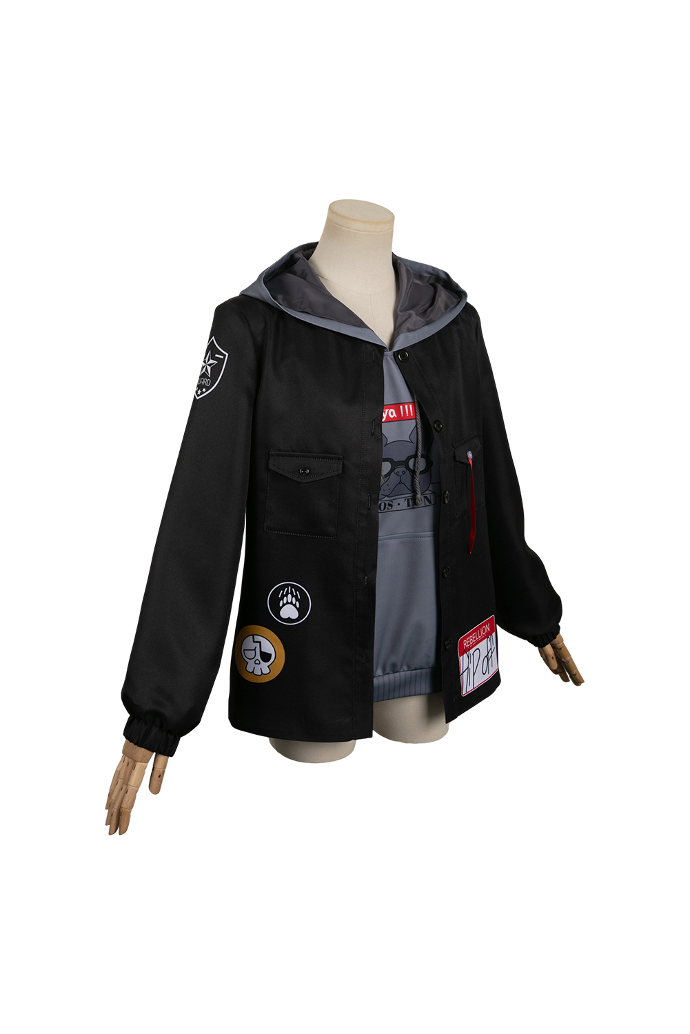 Anime Girls Band Cry Momoka Kawaragi Jacket Hoodie Set Outfits Halloween Carnival Suit Cosplay Costume