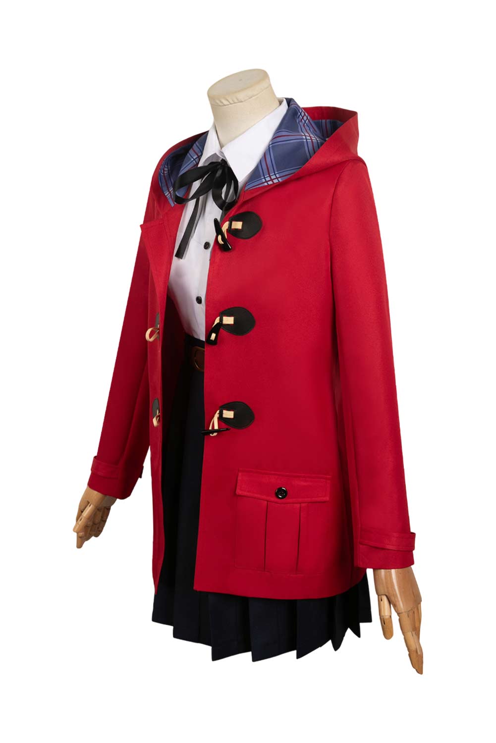 Anime Girls Band Cry Nina Iseri Red Outfits Halloween Carnival Suit Cosplay Costume