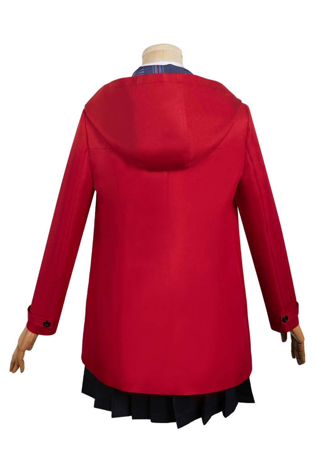 Anime Girls Band Cry Nina Iseri Red Outfits Halloween Carnival Suit Cosplay Costume