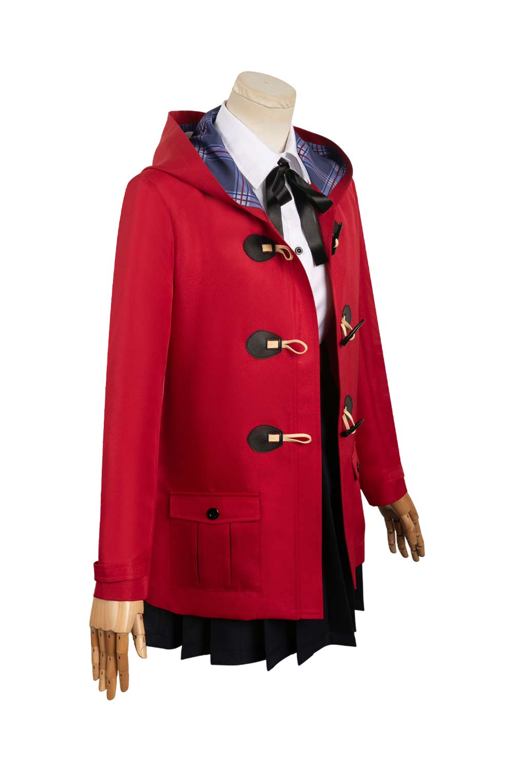 Anime Girls Band Cry Nina Iseri Red Outfits Halloween Carnival Suit Cosplay Costume