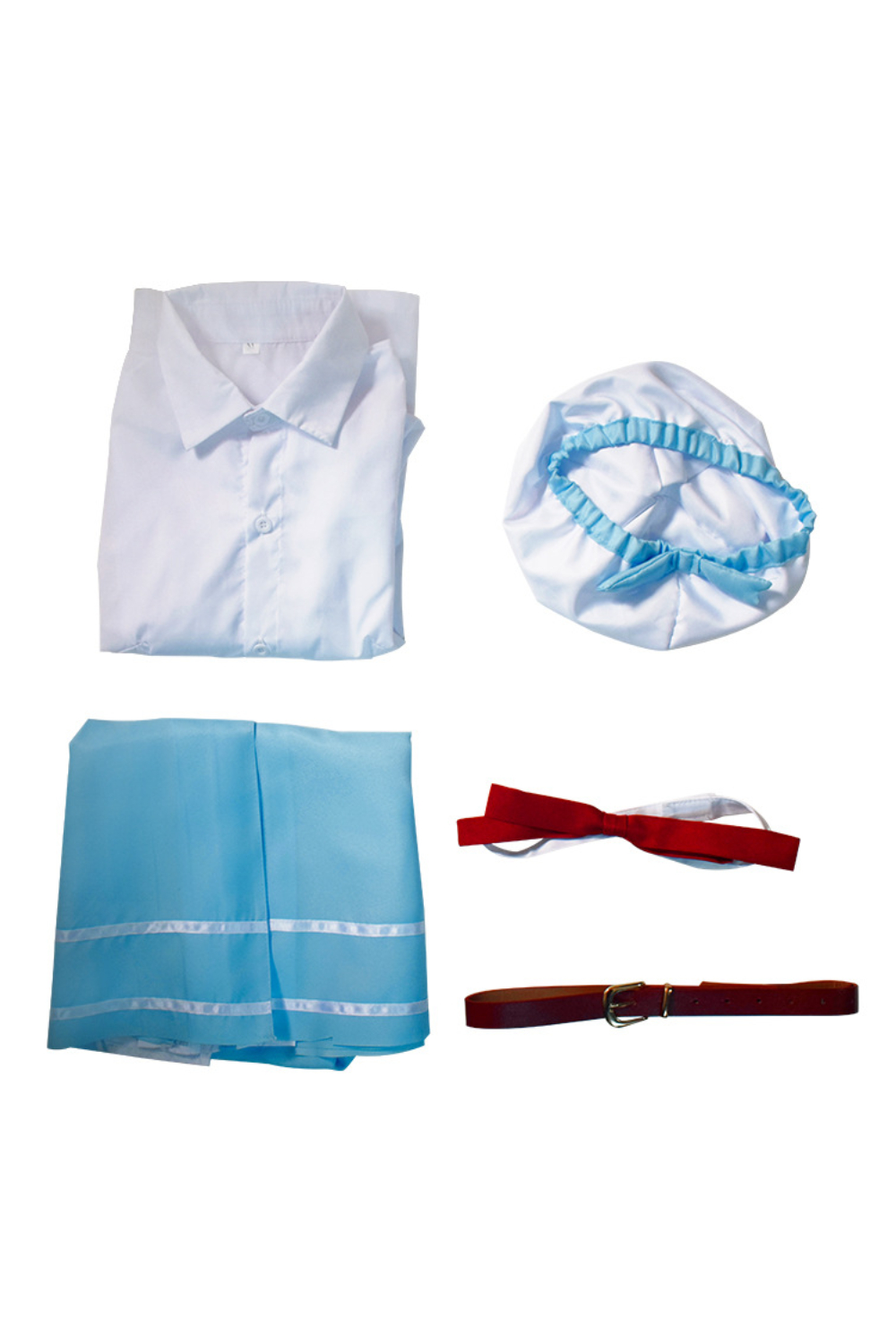 Anime Gushing over Magical Girls 2024 Korisu Morino Blue Dress Outfits Halloween Carnival Suit Cosplay Costume