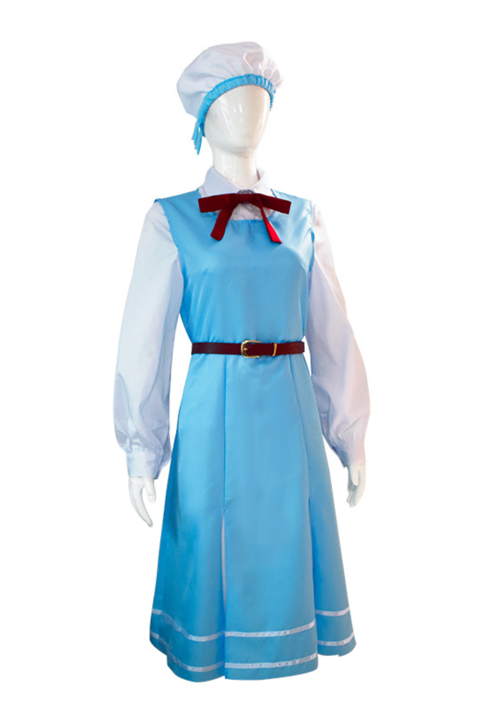 Anime Gushing over Magical Girls 2024 Korisu Morino Blue Dress Outfits Halloween Carnival Suit Cosplay Costume