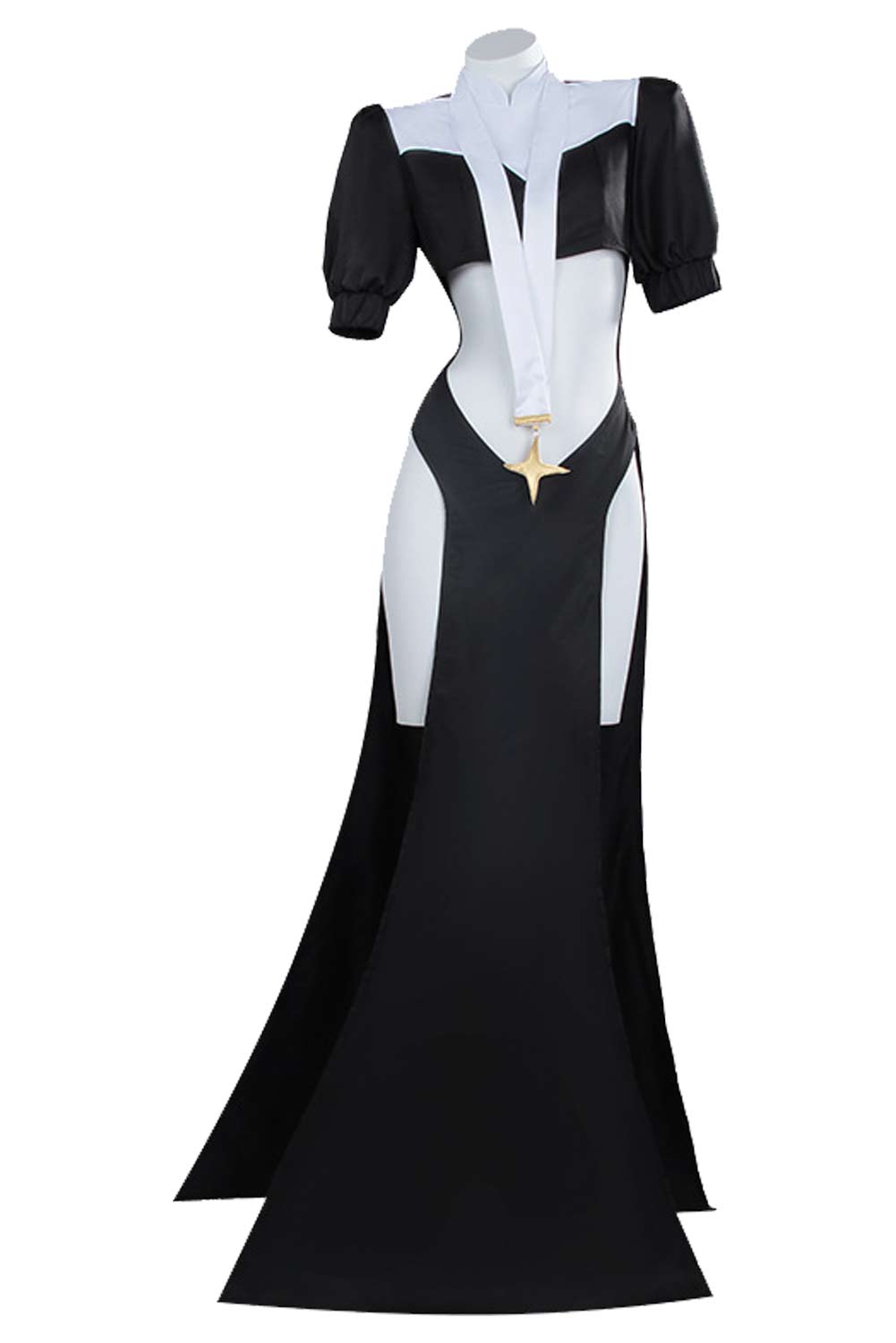 Anime Gushing over Magical Girls Sister Gigant Nun Dress Outfits Halloween Carnival Suit Cosplay Costume
