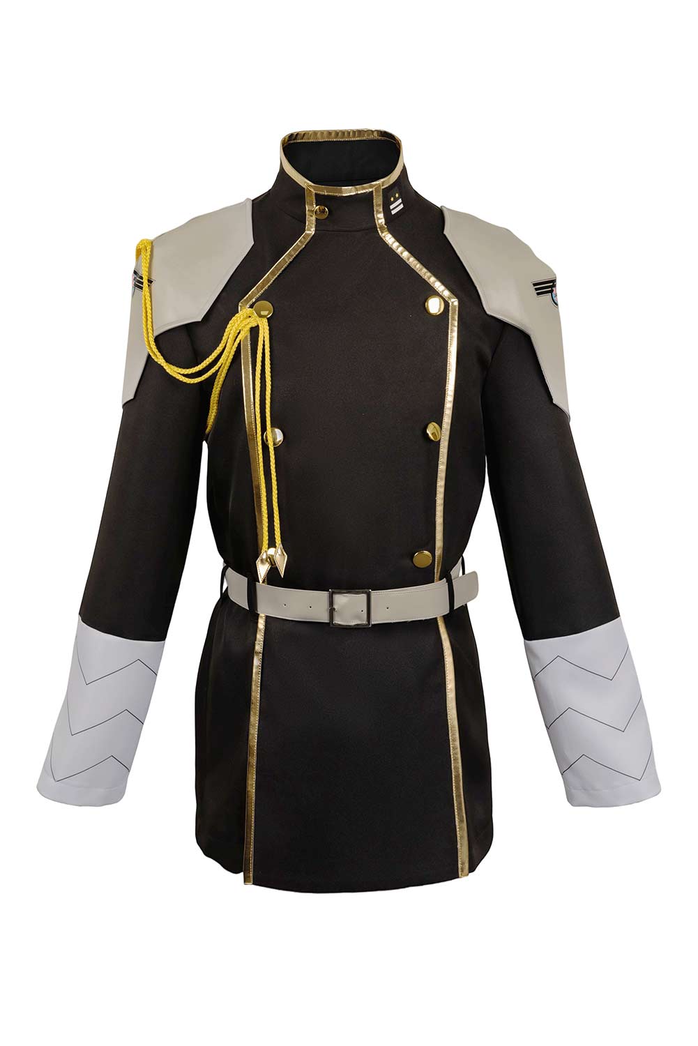 Anime Kaiju No. 8 Soshiro Hoshina Black Coat Belt Set Outfits Halloween Carnival Suit Cosplay Costume