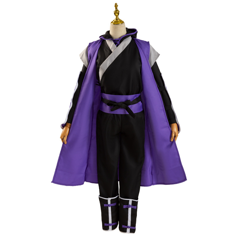 Anime Scissor Seven 5 Killer Seven Kids Boys Outfits Halloween Carnival Suit Cosplay Costume