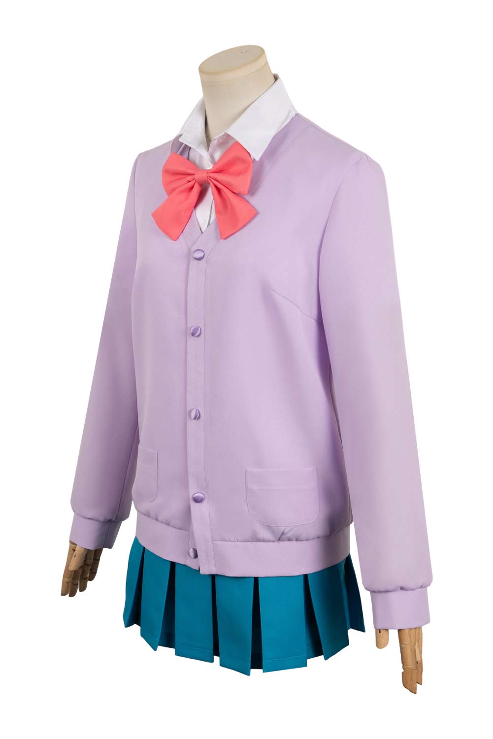 Anime Kimi ni Todoke: From Me to You Season 3 Kurumizawa Ume Pink Uniform Outfits Halloween Carnival Suit Cosplay Costume