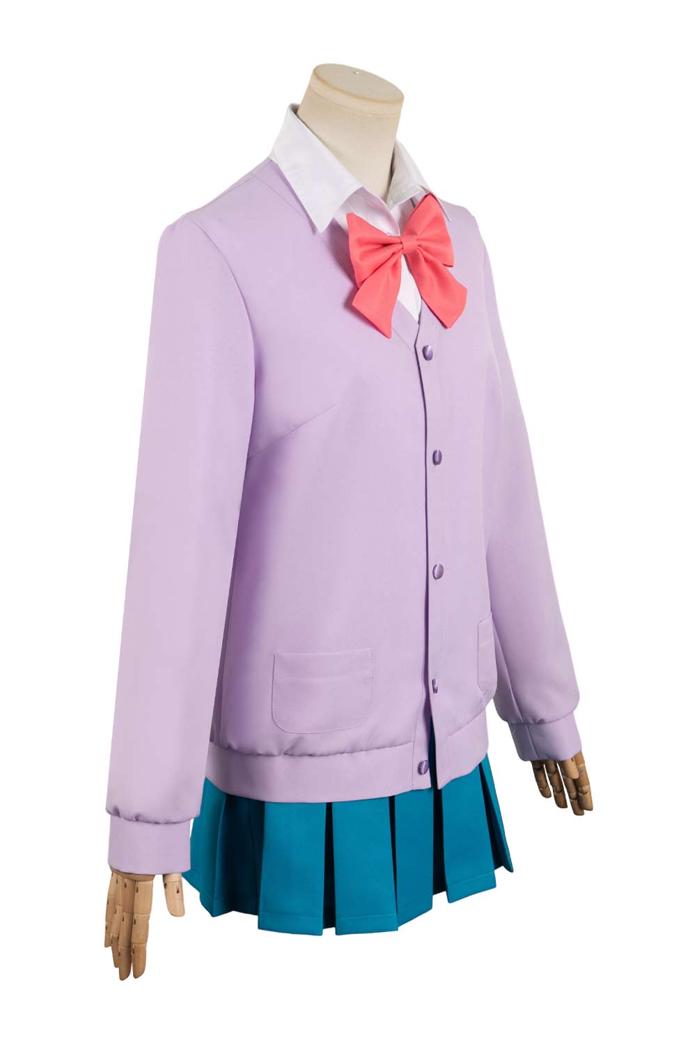 Anime Kimi ni Todoke: From Me to You Season 3 Kurumizawa Ume Pink Uniform Outfits Halloween Carnival Suit Cosplay Costume