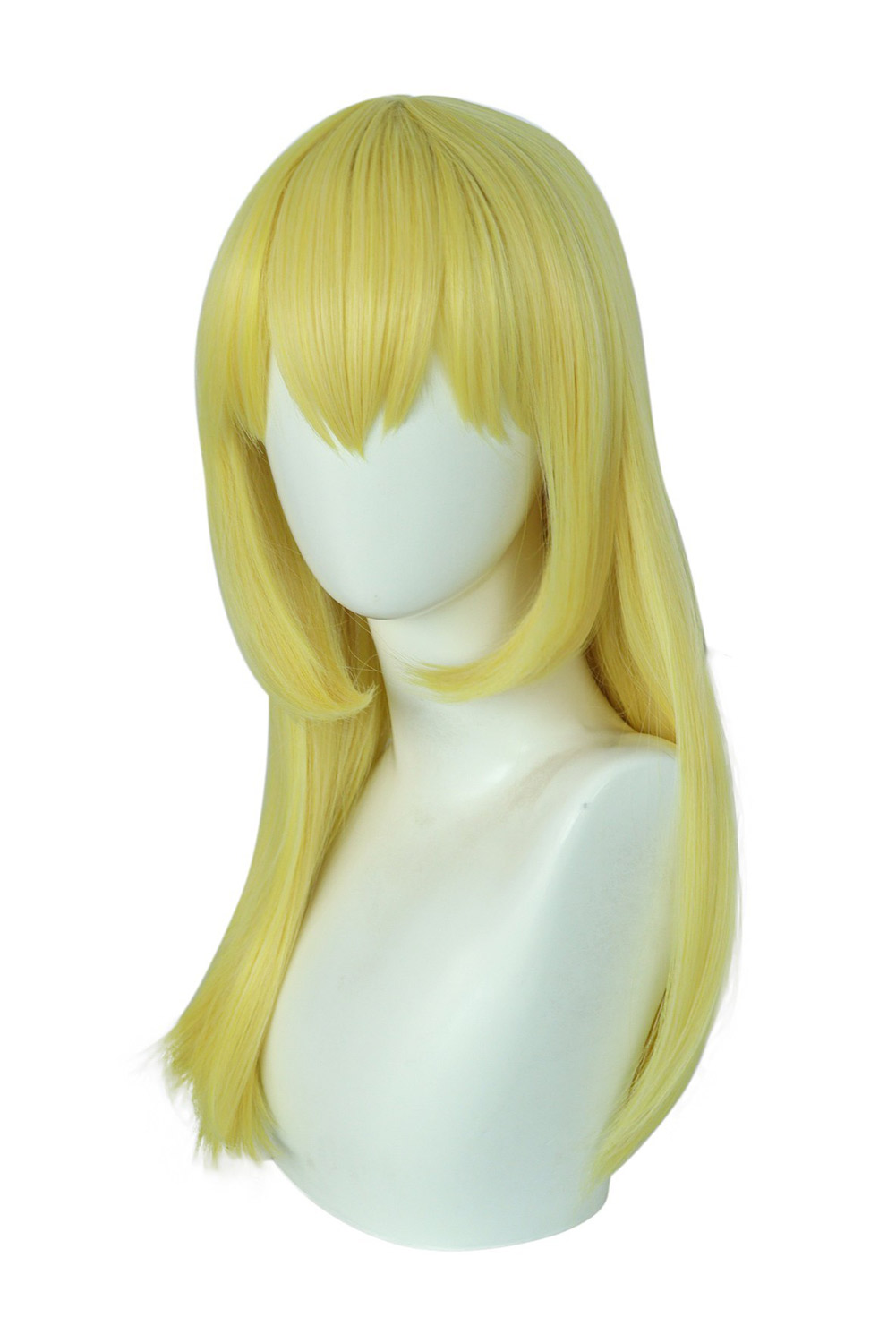 Anime Mashle: Magic and Muscles Season 2 - Lemon Irvine Cosplay Wig Heat Resistant Synthetic Hair Halloween Costume Accessories