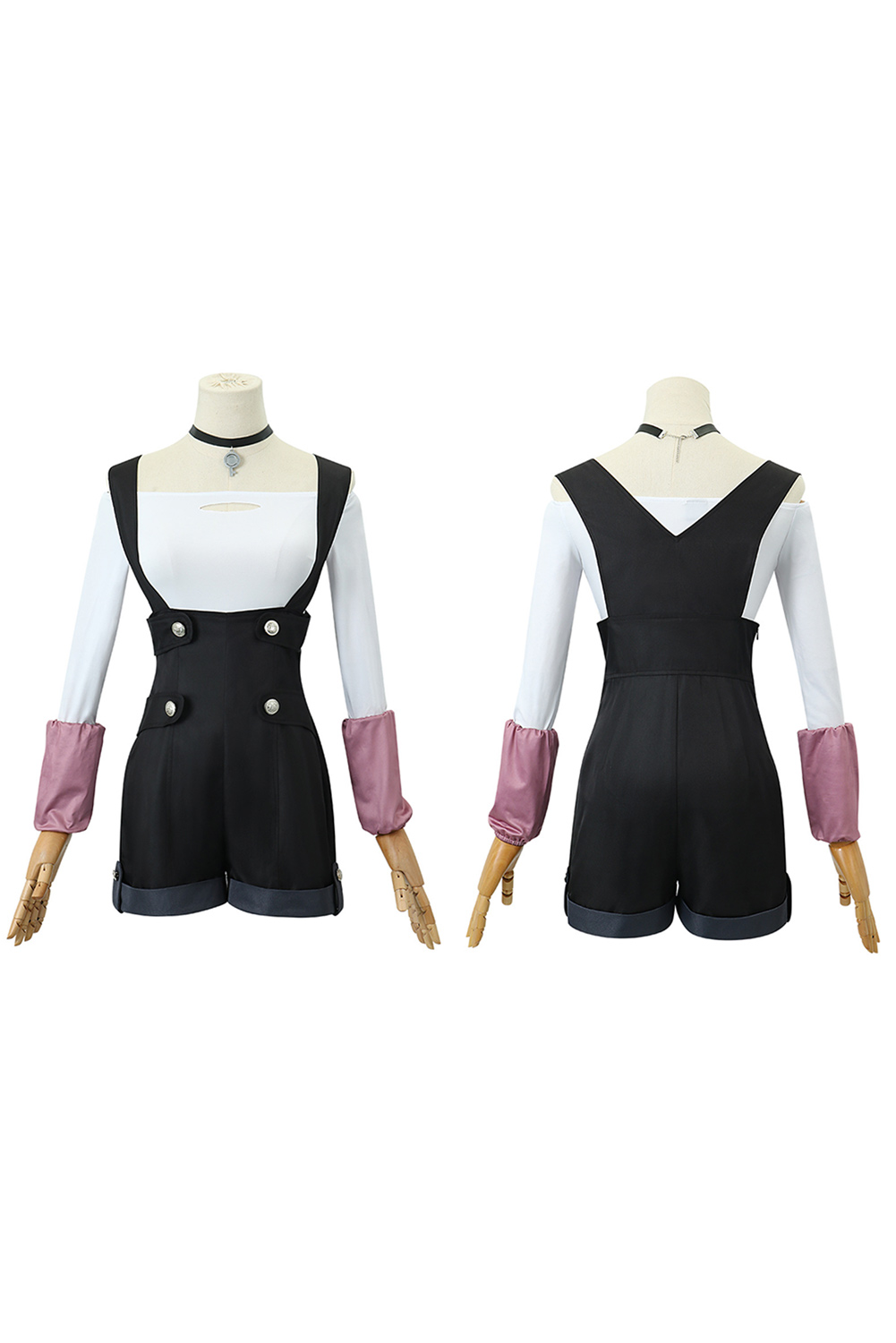 Anime Metallic Rouge Rouge Redstar Burgundy Uniform Outfits Halloween Carnival Suit Cosplay Costume