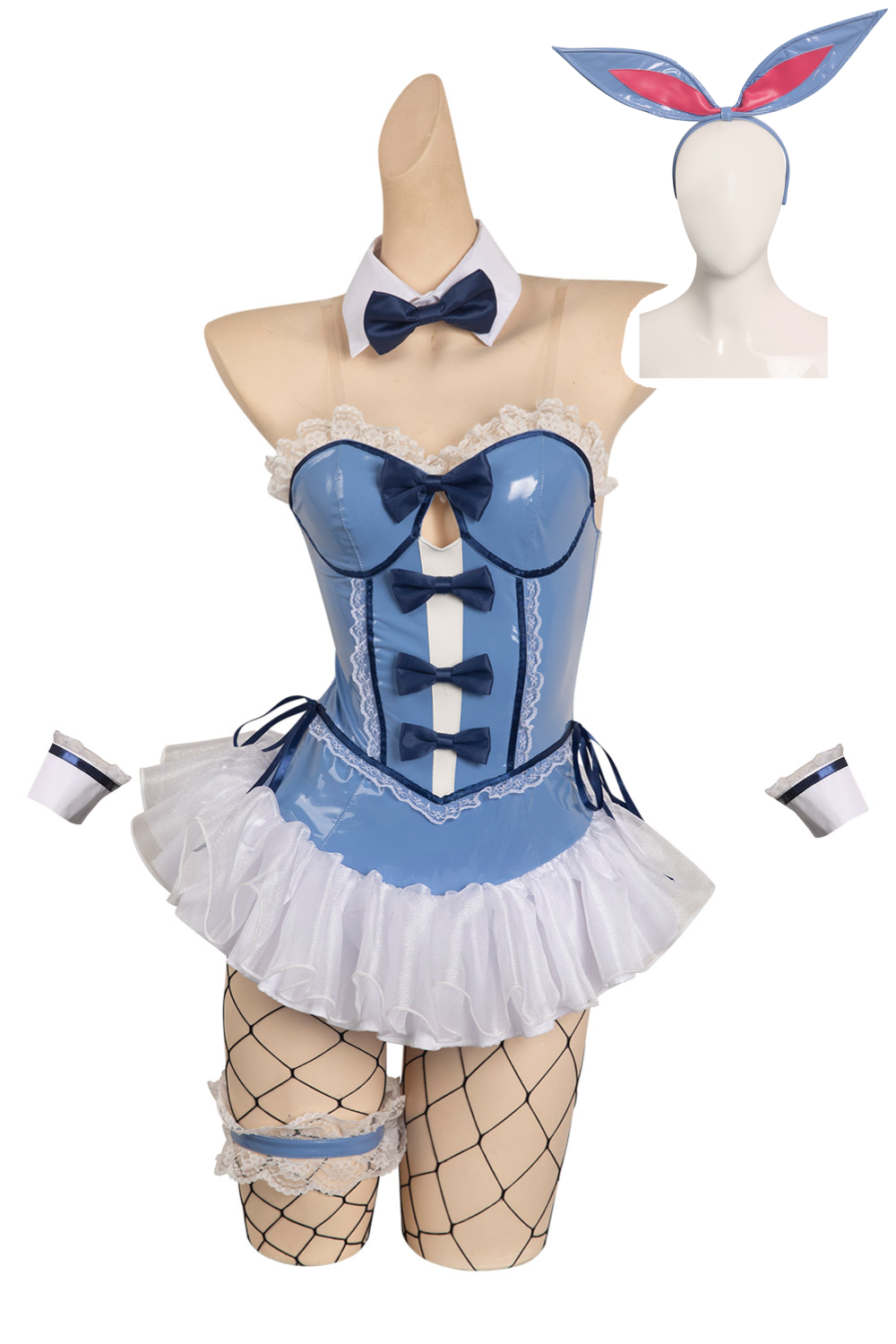 Anime My Dress-Up Darling Kitagawa Marin Blue Bunny Girl Outfits Halloween Carnival Suit Cosplay Costume