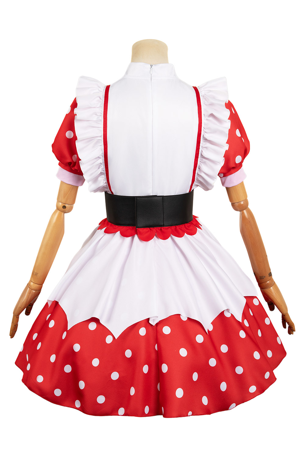 Anime OSHI NO KO Arima Kana Red Polka Dot Apron Dress Outfits Halloween Carnival Suit Cosplay Costume