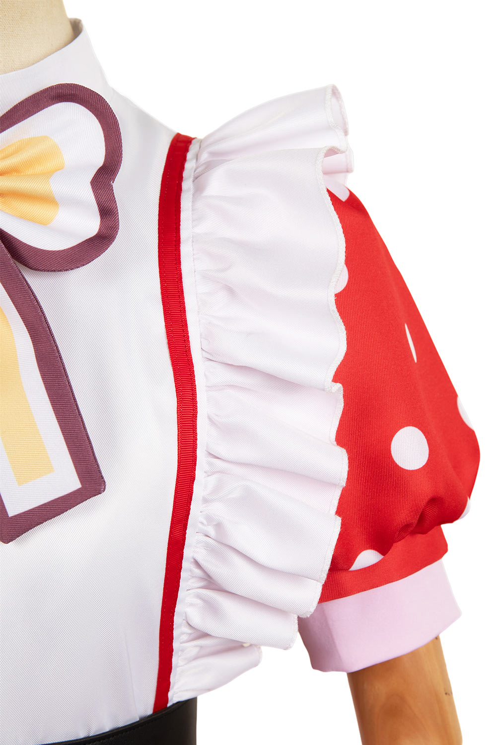 Anime OSHI NO KO Arima Kana Red Polka Dot Apron Dress Outfits Halloween Carnival Suit Cosplay Costume