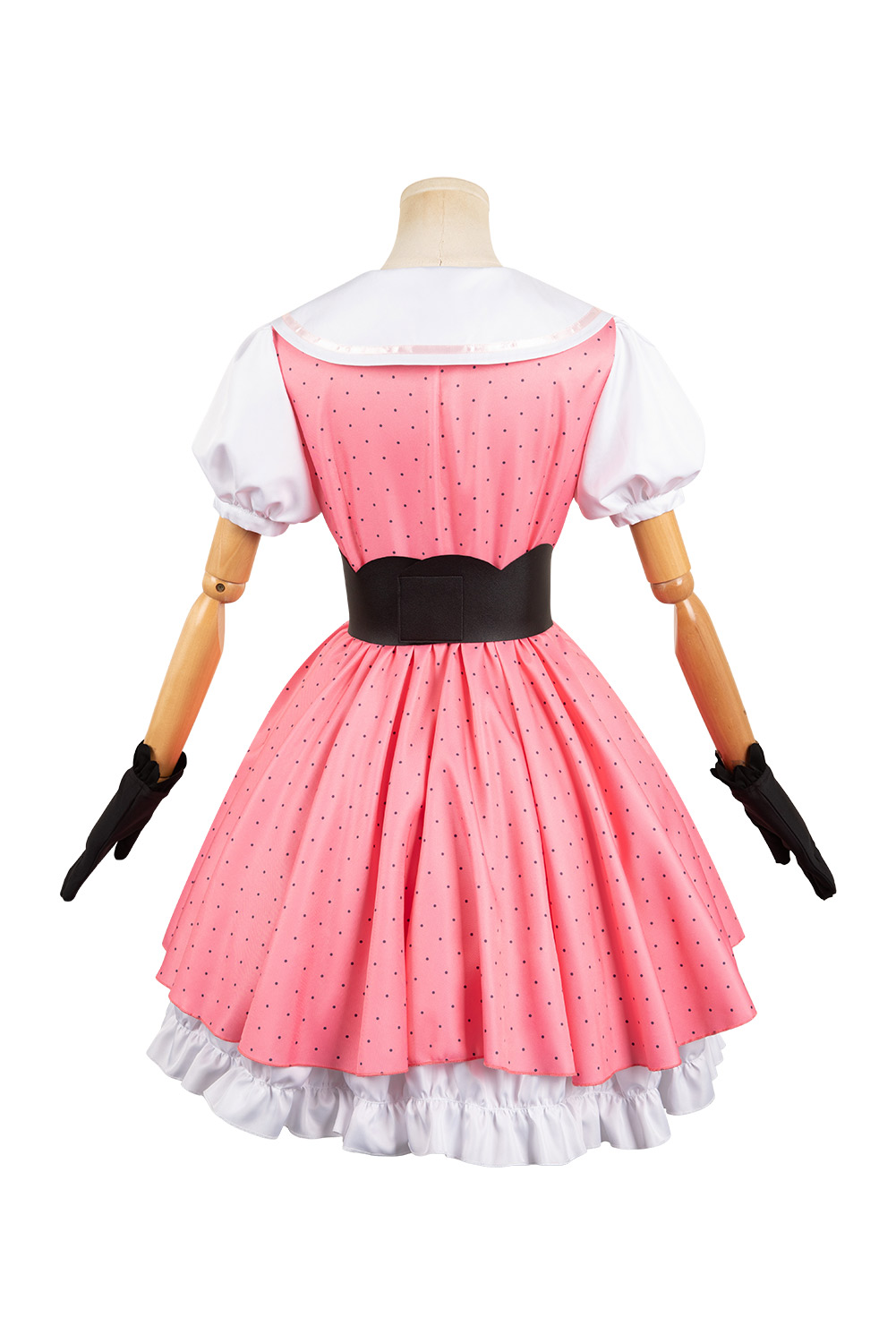 Anime OSHI NO KO Hoshino Rubii Pink Polka Dot Dress Outfits Halloween Carnival Suit Cosplay Costume