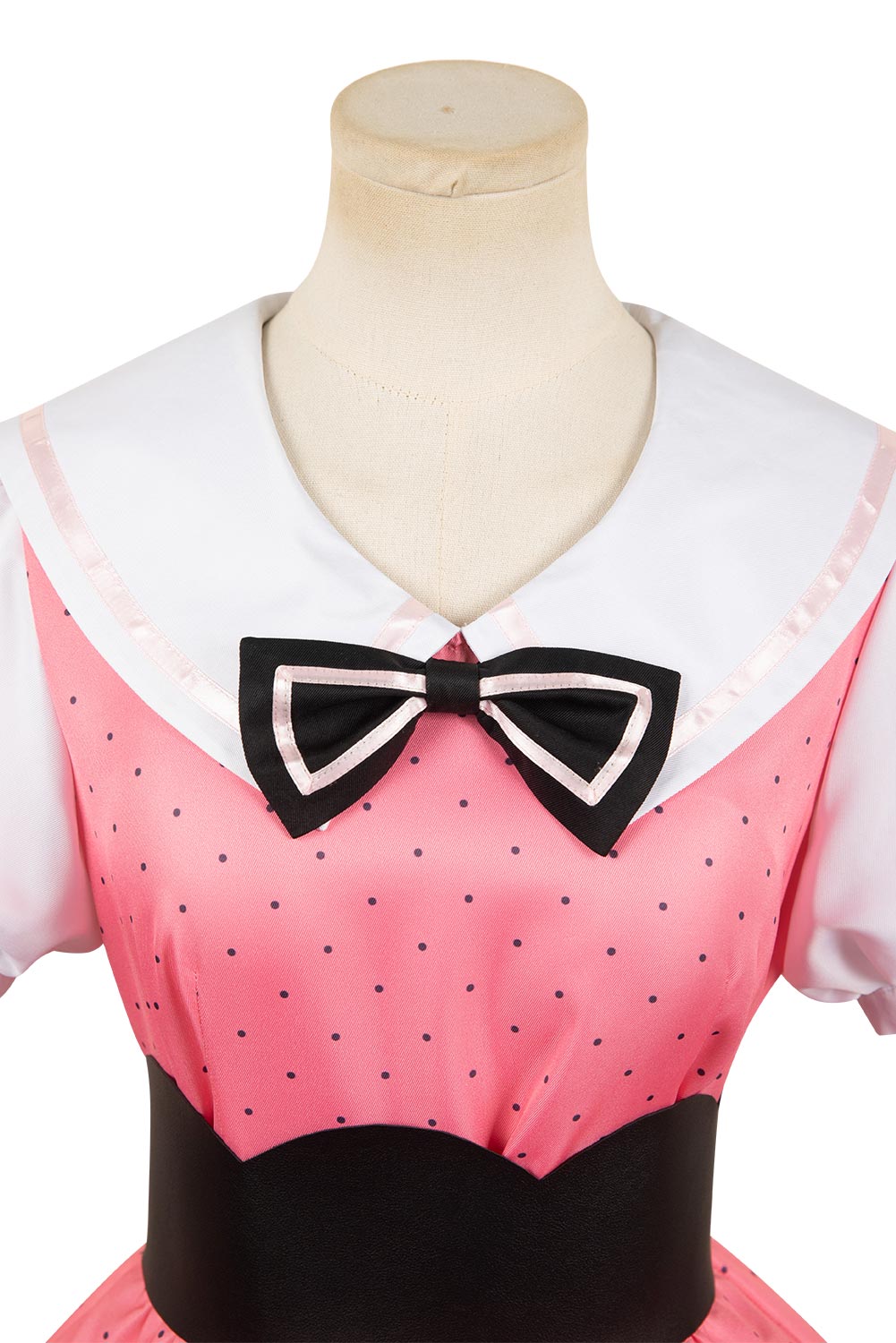 Anime OSHI NO KO Hoshino Rubii Pink Polka Dot Dress Outfits Halloween Carnival Suit Cosplay Costume