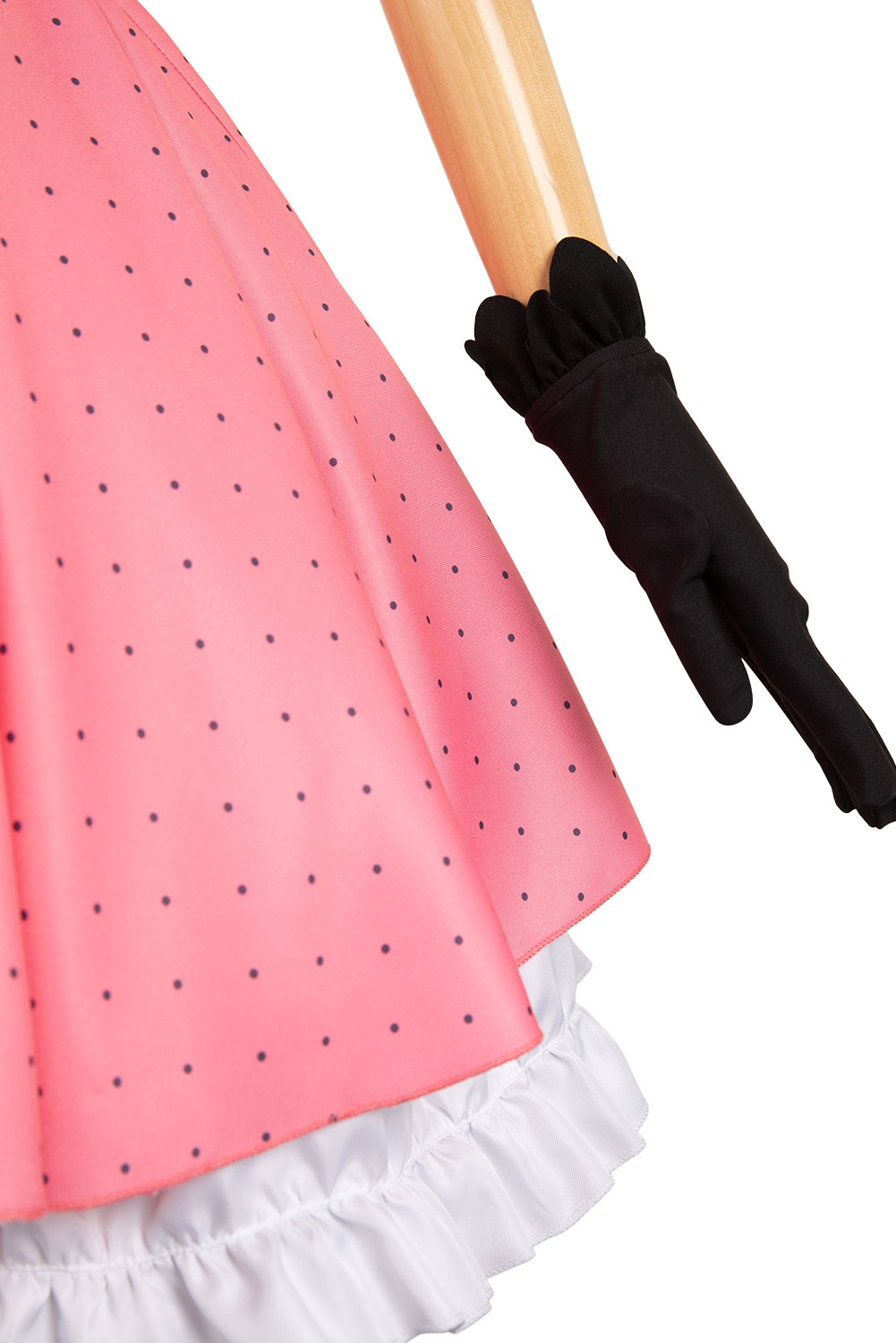 Anime OSHI NO KO Hoshino Rubii Pink Polka Dot Dress Outfits Halloween Carnival Suit Cosplay Costume