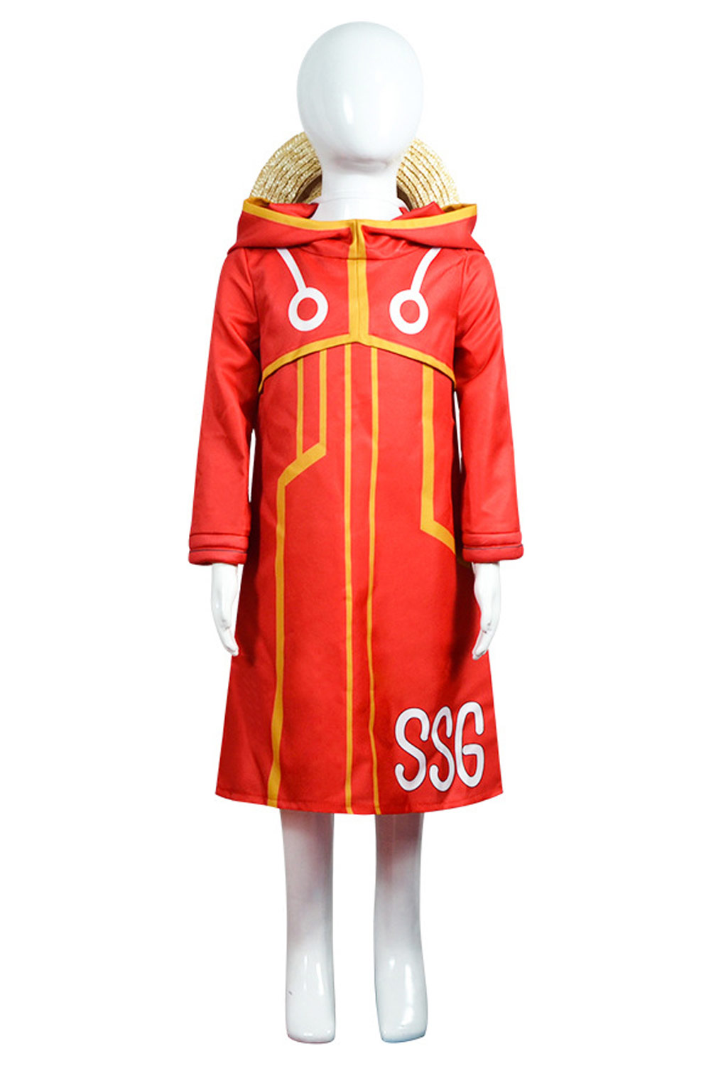 Anime One Piece 2024 Egghead Arc Monkey D. Luffy Kids Boys Outfits Halloween Carnival Party Suit Cosplay Costume