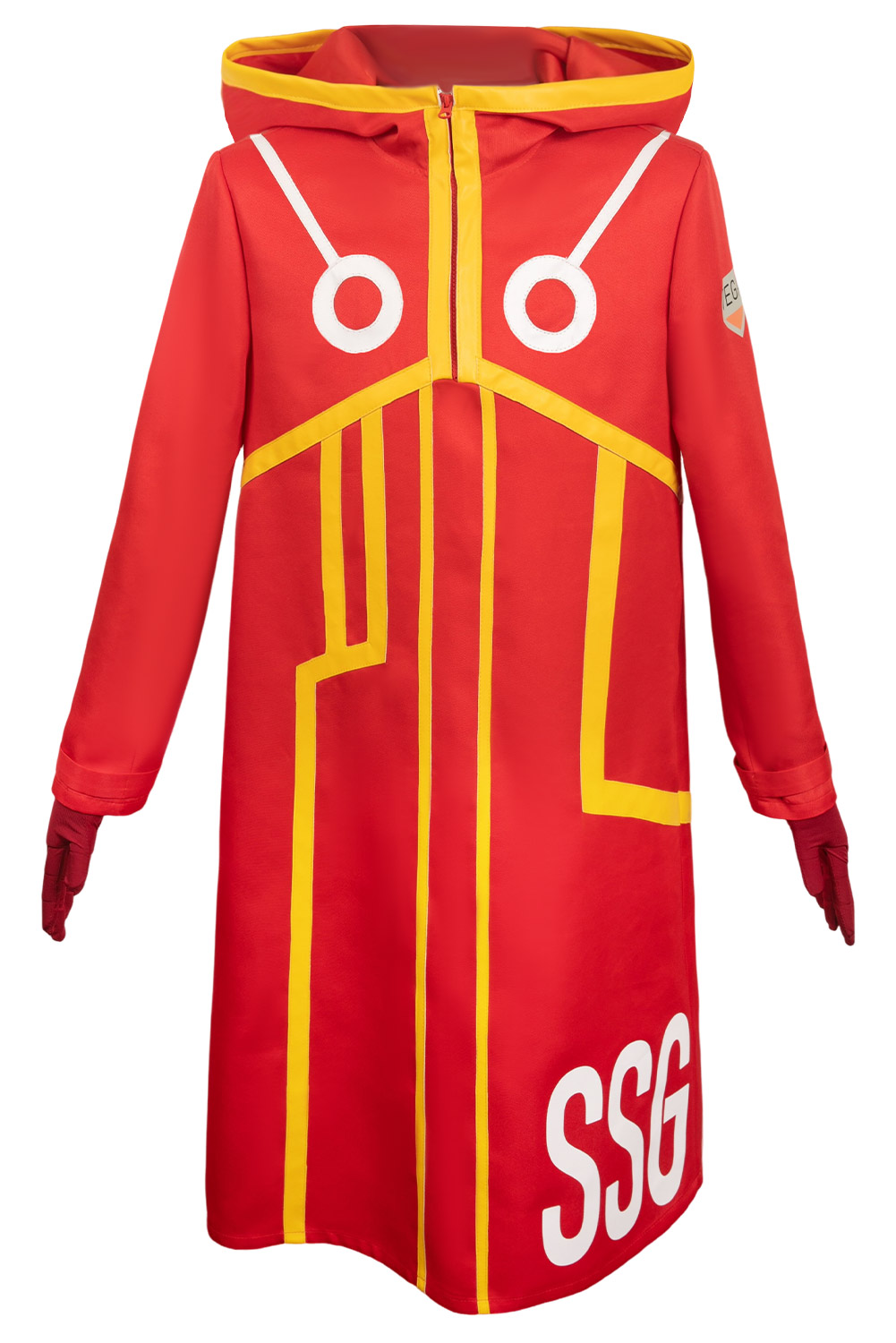 Anime One Piece 2024 Egghead Arc Monkey D. Luffy Red Future Outfit Halloween Carnival Suit Cosplay Costume