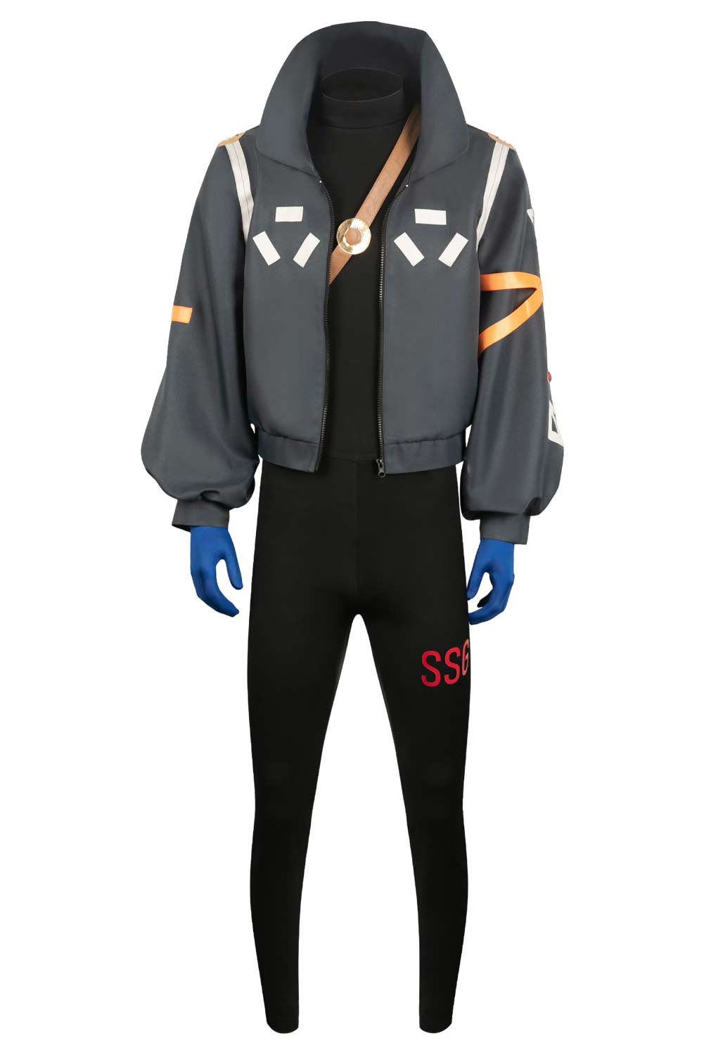 Anime One Piece 2024 Egghead Arc Roronoa Zoro Black Future Outfit Halloween Carnival Suit Cosplay Costume