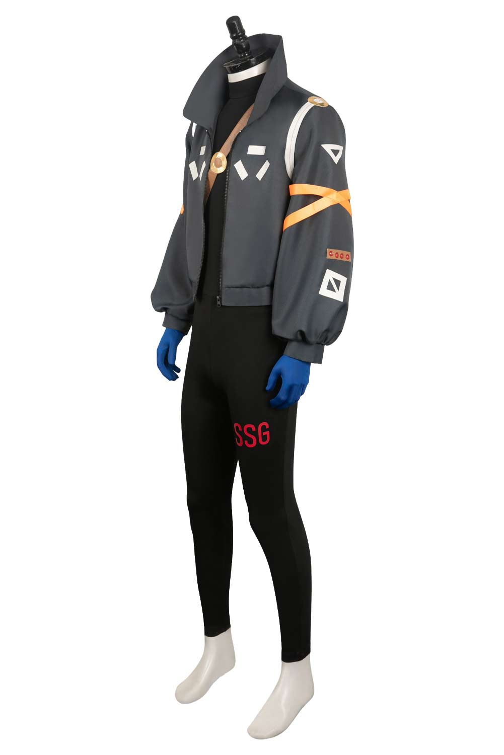 Anime One Piece 2024 Egghead Arc Roronoa Zoro Black Future Outfit Halloween Carnival Suit Cosplay Costume