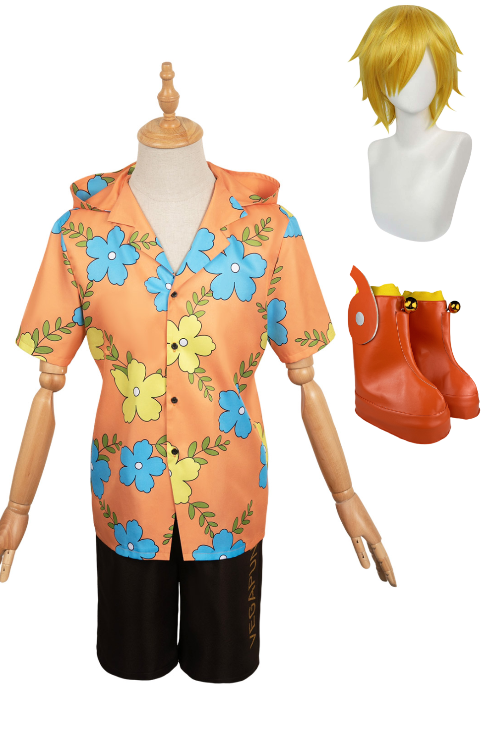 Anime One Piece 2024 Egghead Arc Sanji Outfit Halloween Carnival Suit Cosplay Costume