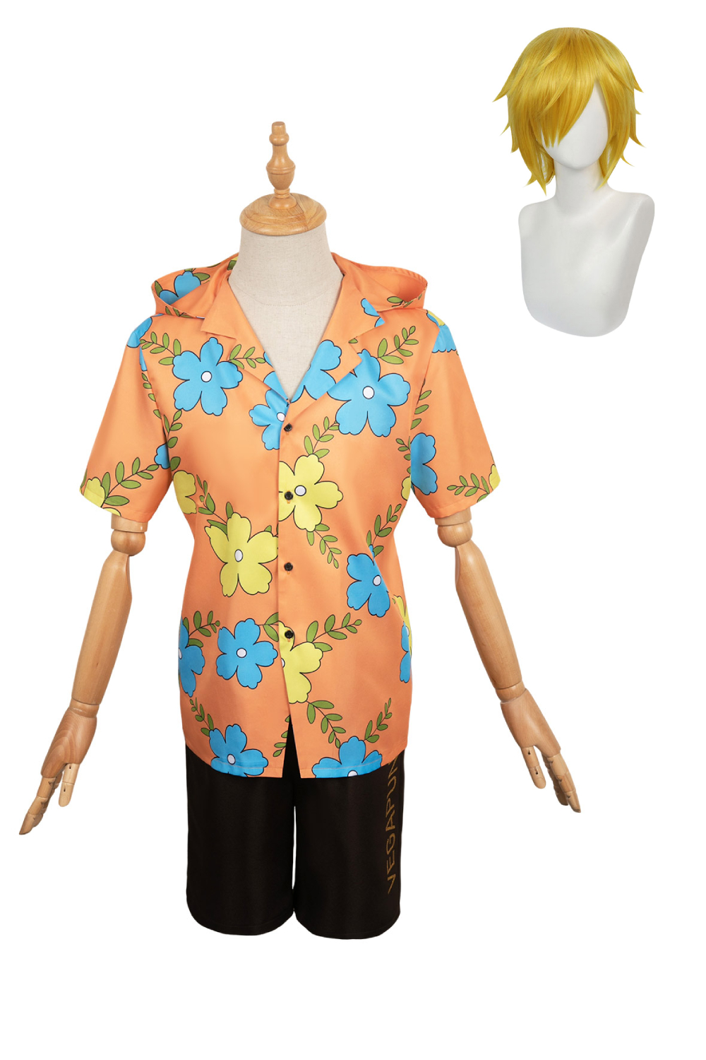 Anime One Piece 2024 Egghead Arc Sanji Outfit Halloween Carnival Suit Cosplay Costume