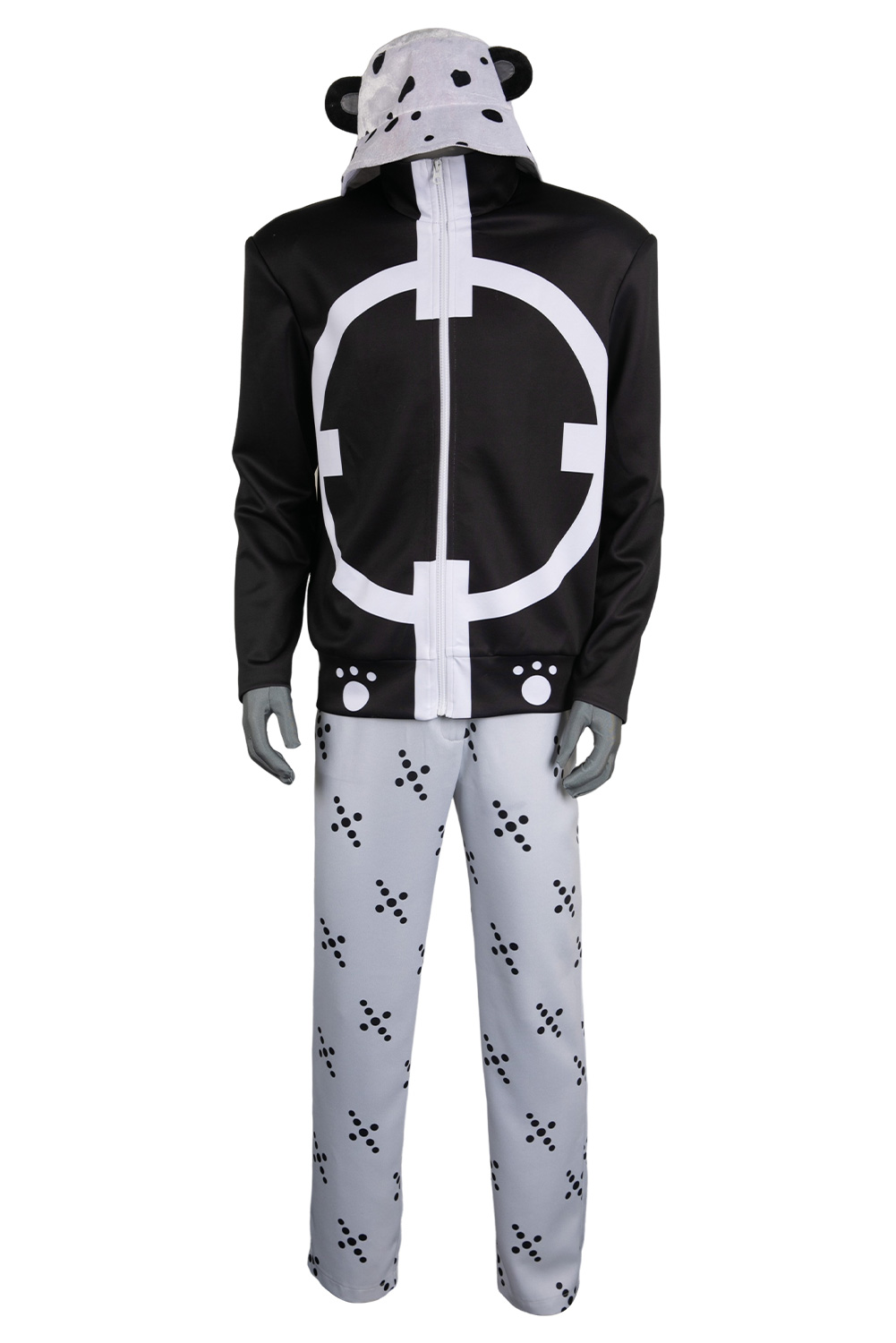 Anime One Piece Bartholomew Kuma Black Outfits Halloween Carnival Suit Cosplay Costume