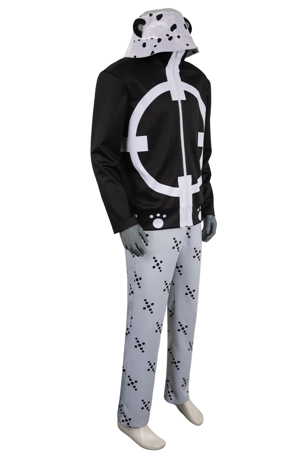 Anime One Piece Bartholomew Kuma Black Outfits Halloween Carnival Suit Cosplay Costume
