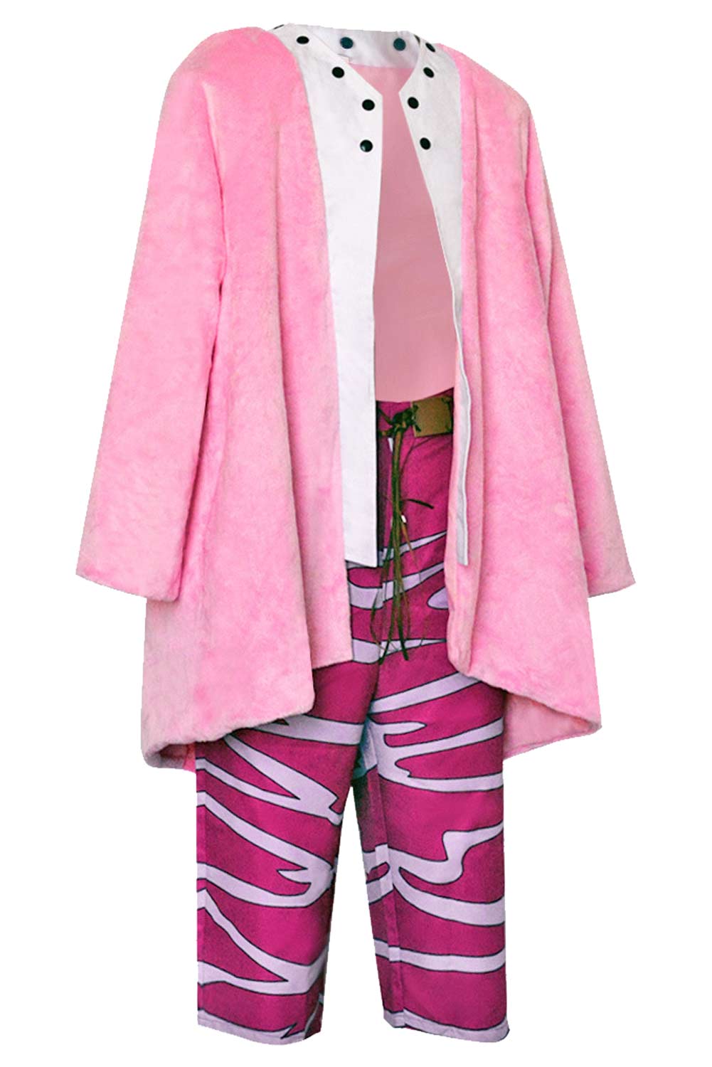 Anime One Piece Donquixote Doflamingo Joker Outfits Halloween Carnival Suit Cosplay Costume