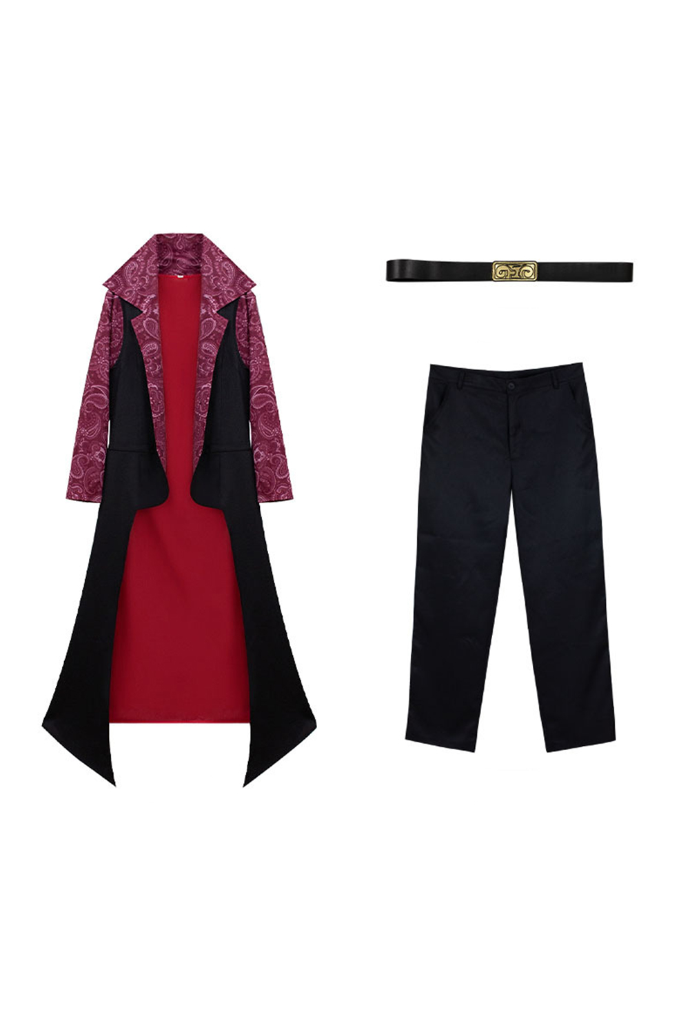 Anime One Piece Dracule Mihawk Outfits Halloween Carnival Suit Cosplay Costume