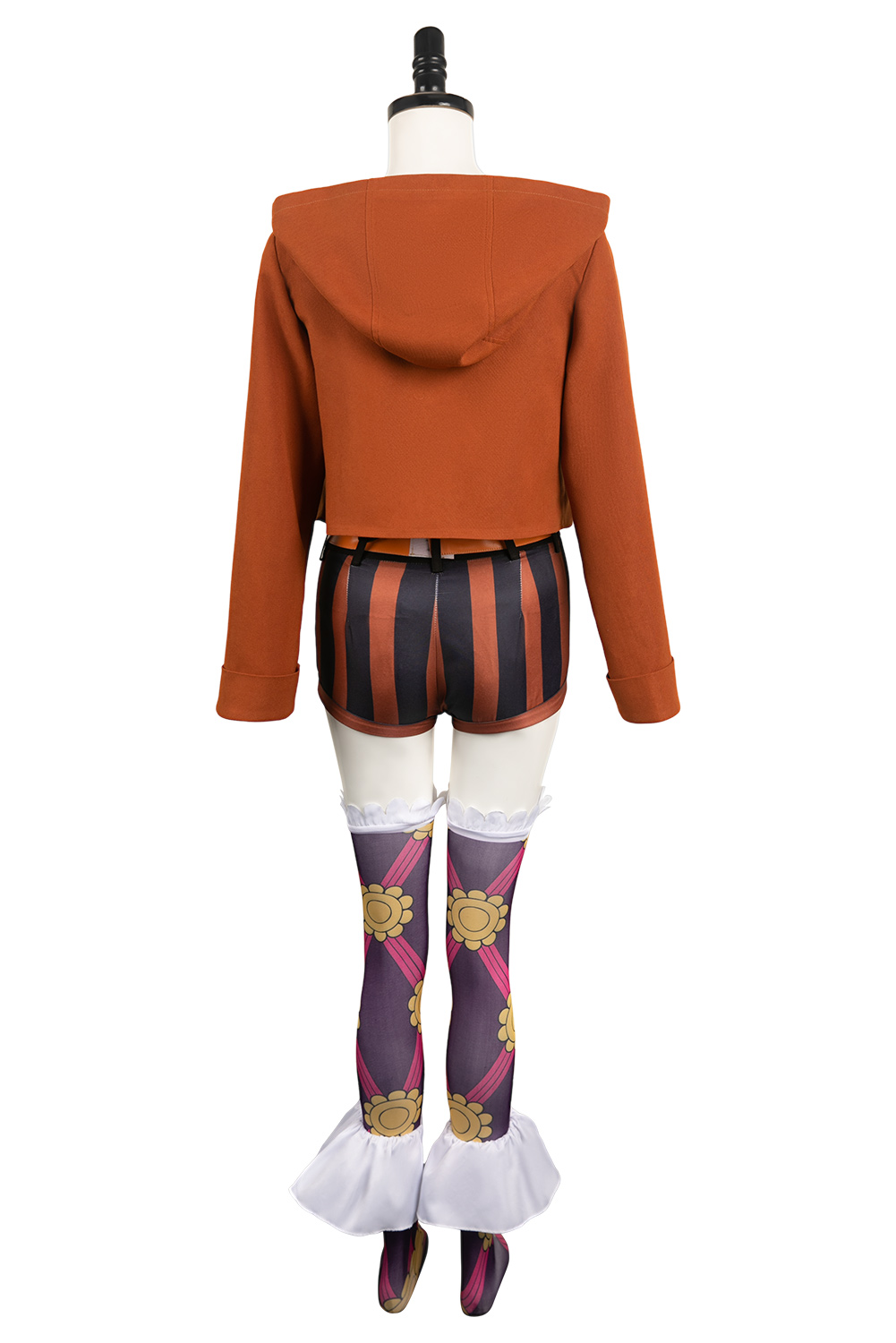 Anime One Piece Jewelry Bonney Women Brown Set Outfits Halloween Carnival Suit Cosplay Costume