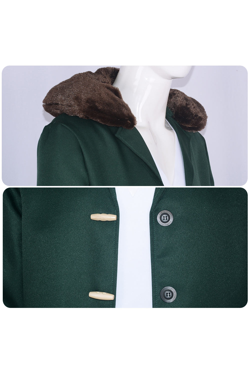 Anime One Piece Kuzan Green Suit Party Carnival Halloween Cosplay Costume