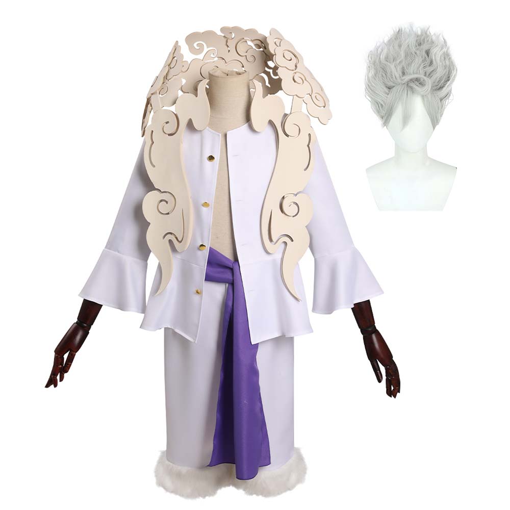 Anime One Piece Luffy Nikaform Cosplay Costume Outfits Halloween Carnival Party Suit